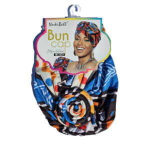 Turban bun cap